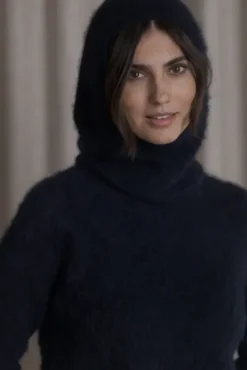 Sale Alivia huppu, dark navy Hatut, Käsineet Ja Sukat