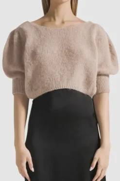 - Manda neuletakki alpakkaa, medium brown Neuleet Ja Neuletakit|Uutuudet