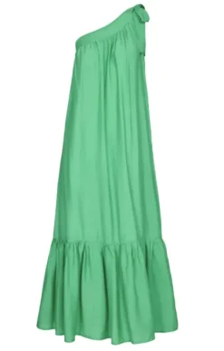 Discount - CallumCC Asym Dress, vibrant green Mekot Ja Hameet