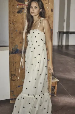 Sale - DropCC Tube Strap Dress, Off white Mekot Ja Hameet