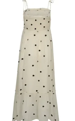 Sale - DropCC Tube Strap Dress, Off white Mekot Ja Hameet