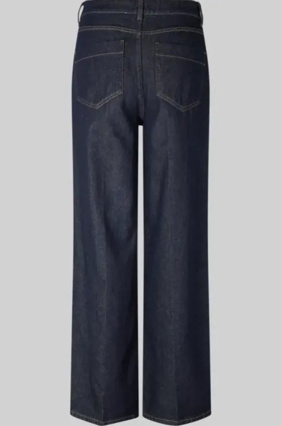 Online Columbus New Denim Trousers, dark blue denim Farkut Ja Housut|Uutuudet