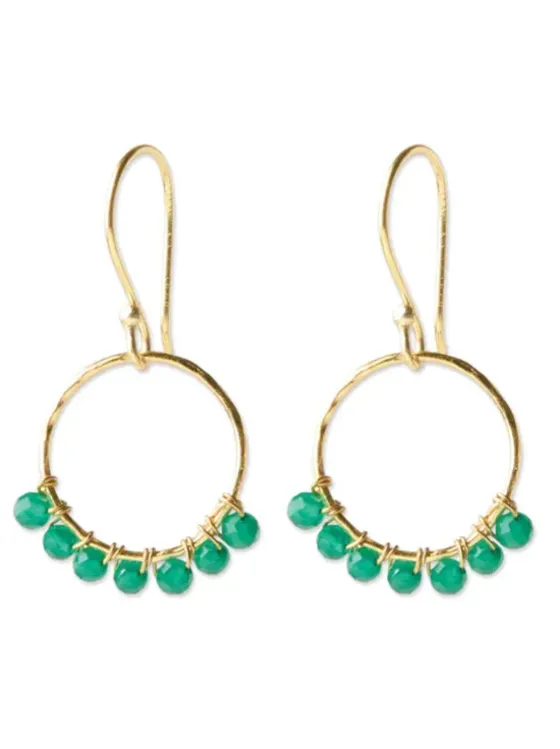 Online Compassion Aventurine Gold korvakorut Korvakorut
