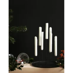 Online - MULTI CANDLE PIN kynttilänjalka, musta Kynttilät Ja Lyhdyt