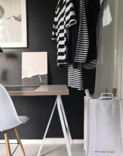 Outlet - Turku XL teline, valkoinen Säilytys