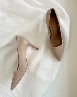 Hot - Charlie Suede korkkarit, beige Korkokengät Ja Ballerinat