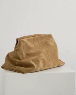 Clearance - Clay Clutch mokkanahkaa, sand Laukut
