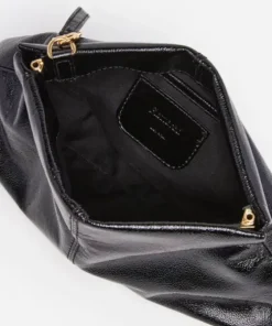 New - Clay Mini Clutch handbag, Patent black Laukut