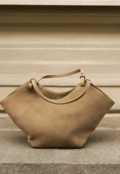 Best - Dilba Mini Tote Bag Suede Sand Laukut