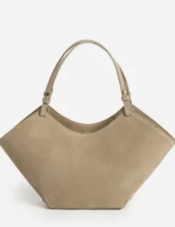 Best - Dilba Mini Tote Bag Suede Sand Laukut