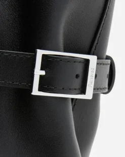 Hot - Lesley tote bag, leather black Laukut