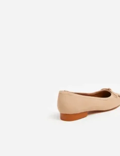 Best - Monica ballerinat, sand suede Korkokengät Ja Ballerinat