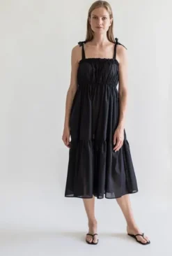 New Gauhar - Antonia Dress, black Mekot Ja Hameet