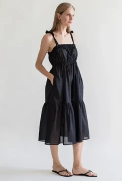 New Gauhar - Antonia Dress, black Mekot Ja Hameet