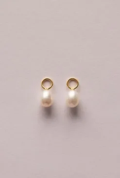 Discount Gauhar - Lisäosat Pearl Drop pieni, kulta Gauhar Helsinki