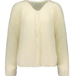 Gauhar - Mohair neuletakki, white Neuleet Ja Neuletakit