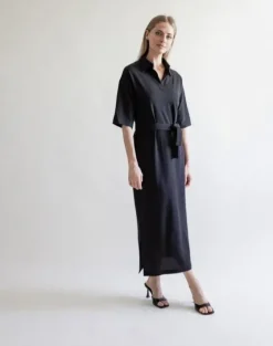 Online Gauhar - Pique mekko, black Mekot Ja Hameet
