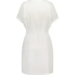 Discount Gauhar -V-neck Dress, white Mekot Ja Hameet