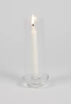 Clearance Gilly lasinen kynttilänjalka kruunukynttilälle Kynttilät Ja Lyhdyt