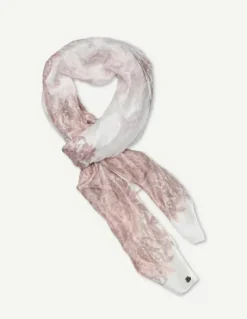 Outlet - Joory huivi, white print Huivit Ja Kaulurit