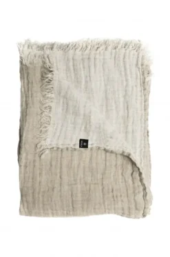 New - Hannelin pellavainen torkkupeitto 130x170 cm Torkkupeitot