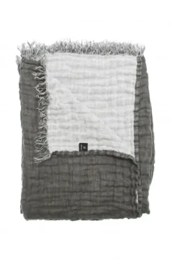 New - Hannelin pellavainen torkkupeitto 130x170 cm Torkkupeitot