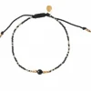 New Iris rannekoru Black Onyx, gold Rannekorut