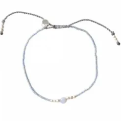 New Iris rannekoru Blue Lace Agate, silver Rannekorut