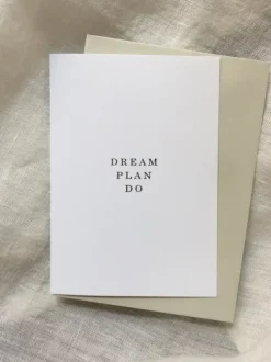 - Dream Plan Do -kortti Kortit