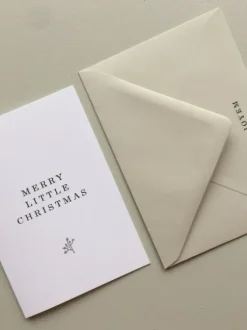 Online - Merry little Christmas -kortti Kortit
