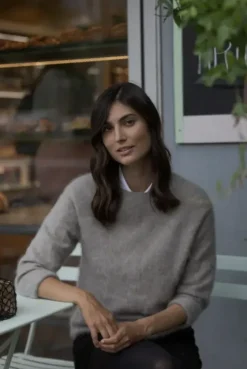Best Karlee cashmere neule, greige Neuleet Ja Neuletakit|Uutuudet