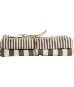 Sale Keittiöpyyhe 2pack 60x80, mocca Keittiötekstiilit