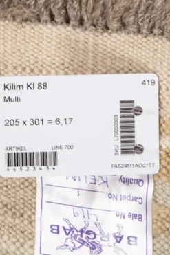 Discount Kelim matto, KI88 multi #608 / 205x301cm Matot