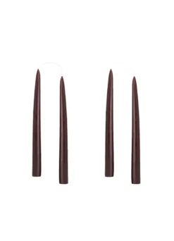 Online Kruunukynttilä lyhyt 20cm chocolate Kynttilät Ja Lyhdyt