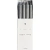 Outlet Kruunukynttilä 8-pack, grey Kynttilät Ja Lyhdyt
