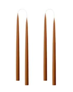 Discount Kruunukynttilä pitkä 35cm, terracotta Kynttilät Ja Lyhdyt