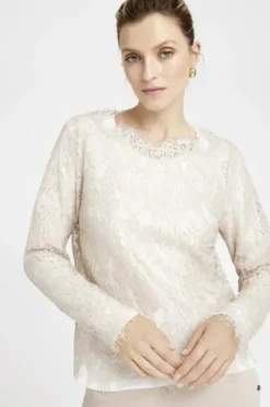 Clearance Laica pitsipusero, beige Paidat Ja Topit|Juhlavaatteet