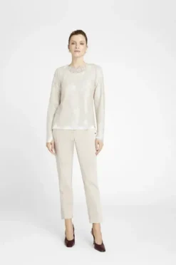 Clearance Laica pitsipusero, beige Paidat Ja Topit|Juhlavaatteet