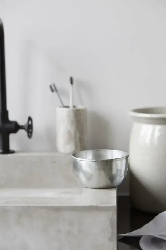 Sale - hopeakulho Ø11,5cm Kylpyhuonetarvikkeet