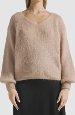 New Milana alpakkaneule, medium brown Neuleet Ja Neuletakit|Uutuudet