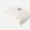 Online Mohair torkkupeitto, Reflection White Torkkupeitot