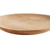 New - Puuvati Ø26, Natural Teak Tarjoilu Ja Ottimet|Astiat