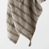 Discount Nella vohvelipyyhe 50x70, blue stripe Kylpyhuonetekstiilit|Keittiötekstiilit