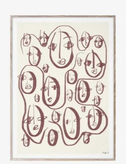 Best - Random Faces juliste, 30x40cm Julisteet