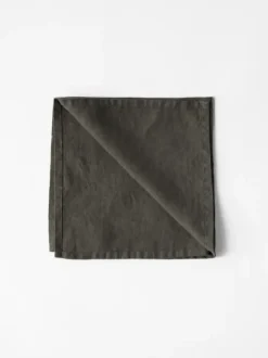 New Pellavaservetti 45x45, taupe Keittiötekstiilit