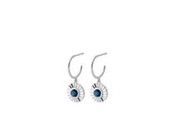 Sale - Autumn Sky Earrings 22mm, hopea Korvakorut