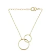 Outlet - Double Plain rannekoru, kulta Rannekorut