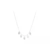 Sale - Flake Necklace, hopea Kaulakorut