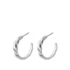 Clearance - Hana Earrings 22mm, hopea Korvakorut