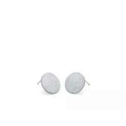 Clearance - Small Coin nappikorvakorut, hopea Korvakorut